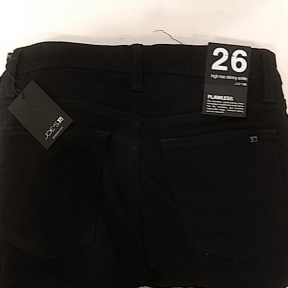Joe's Jeans Black High Rise Skinny Ankle - Picture 2 of 6